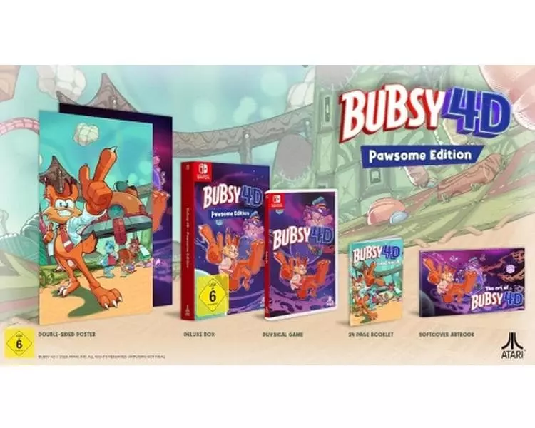 Atari Games Bubsy 4D Pawsome Edition (Box)