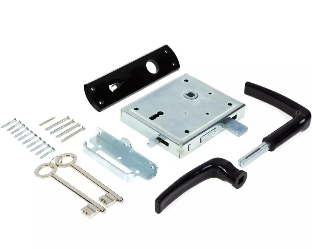STRUCT Kastenschloss DIN links/rechts Komplettset