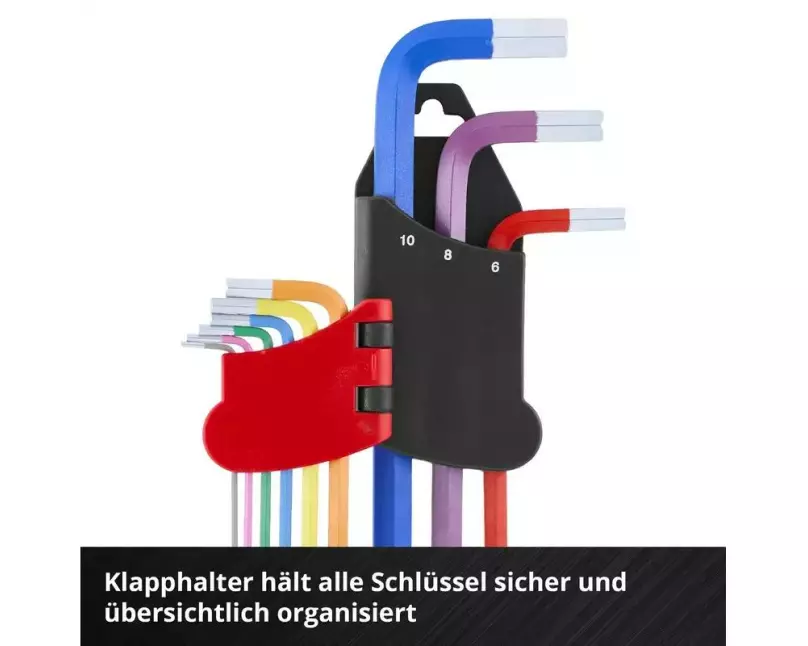 Einhell Innensechskantschlüssel-Set 9-Tlg.