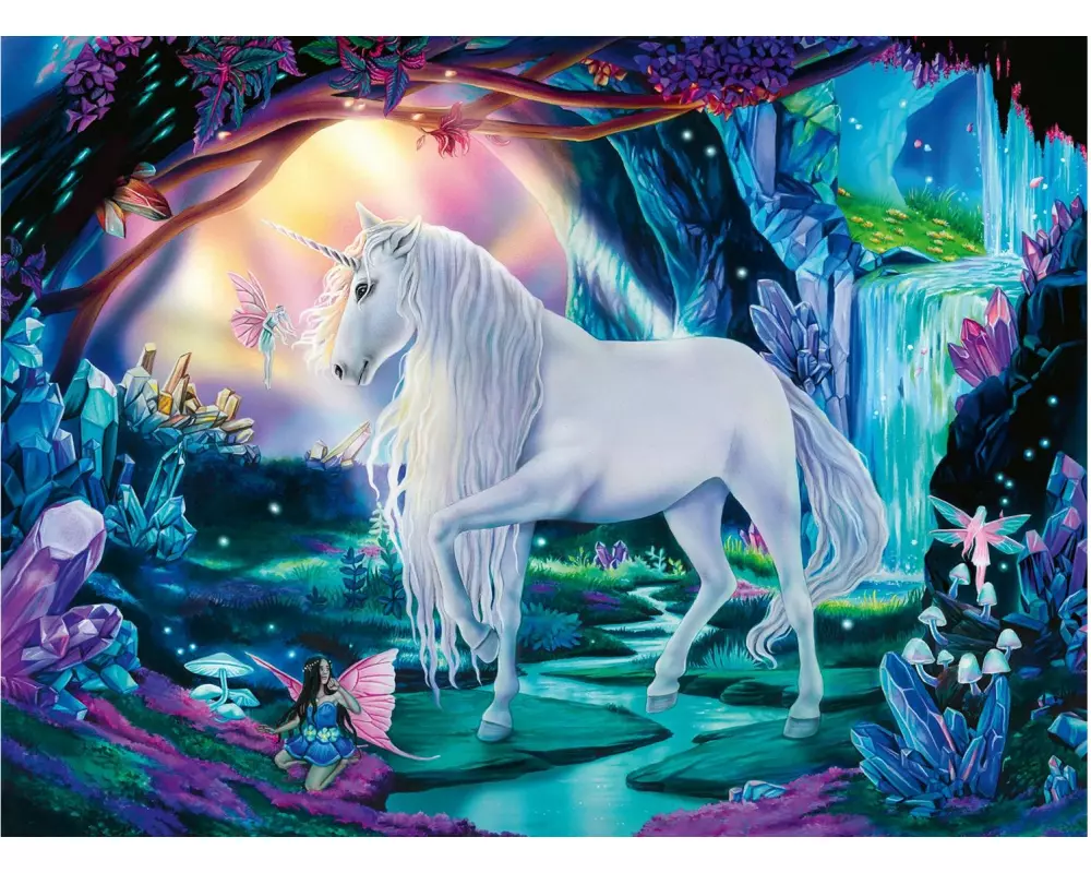 Ravensburger Puzzle Kristall-Einhorn 300 XXL Teile