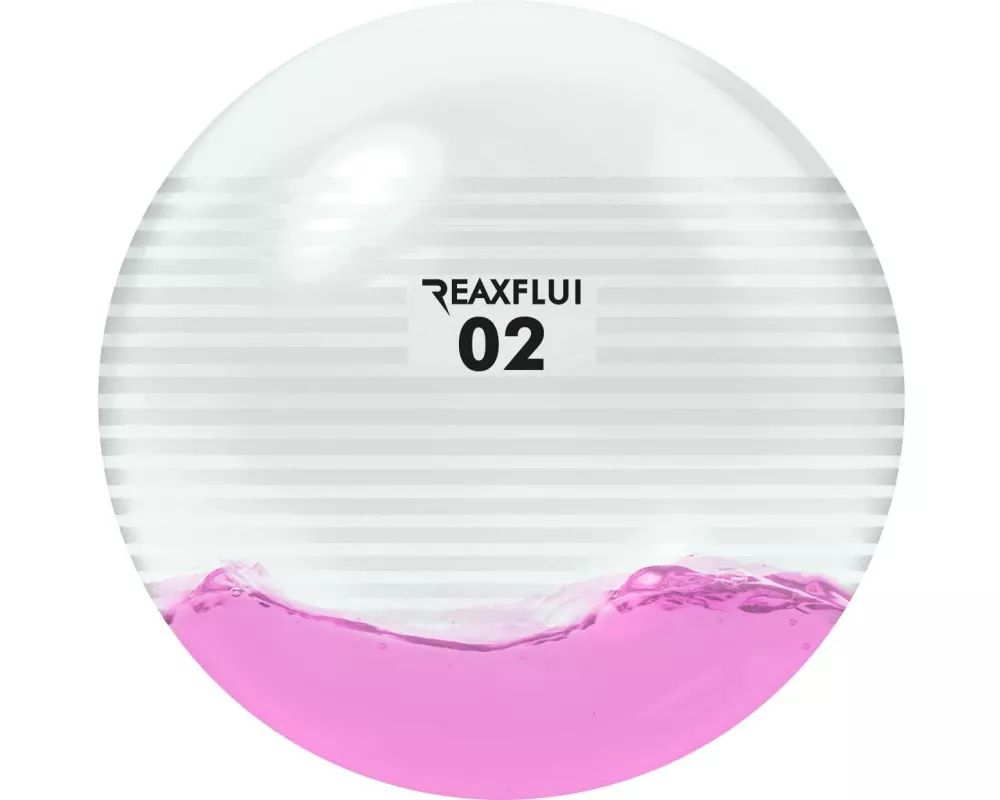 Reaxing Medizinball FLUI Transparent, 24 cm, 2 kg