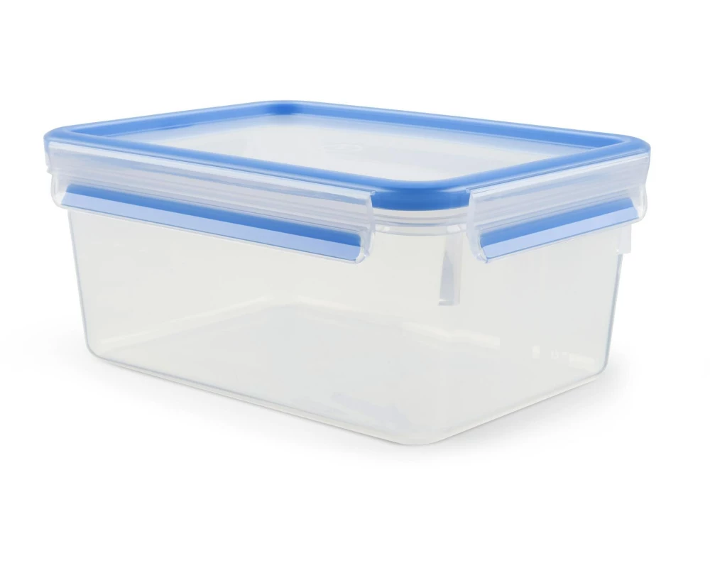 Emsa Vorratsbehälter Clip& Close 3.7 l, Blau/Transparent