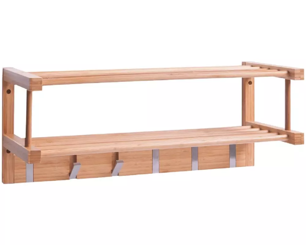 Zeller Present Garderobenleiste 6 Haken, Nature