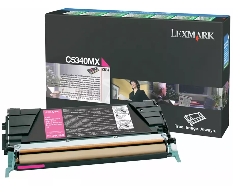 LEXMARK C534 toner cartridge magenta extra high capacity 7.000 pages 1-pack return program