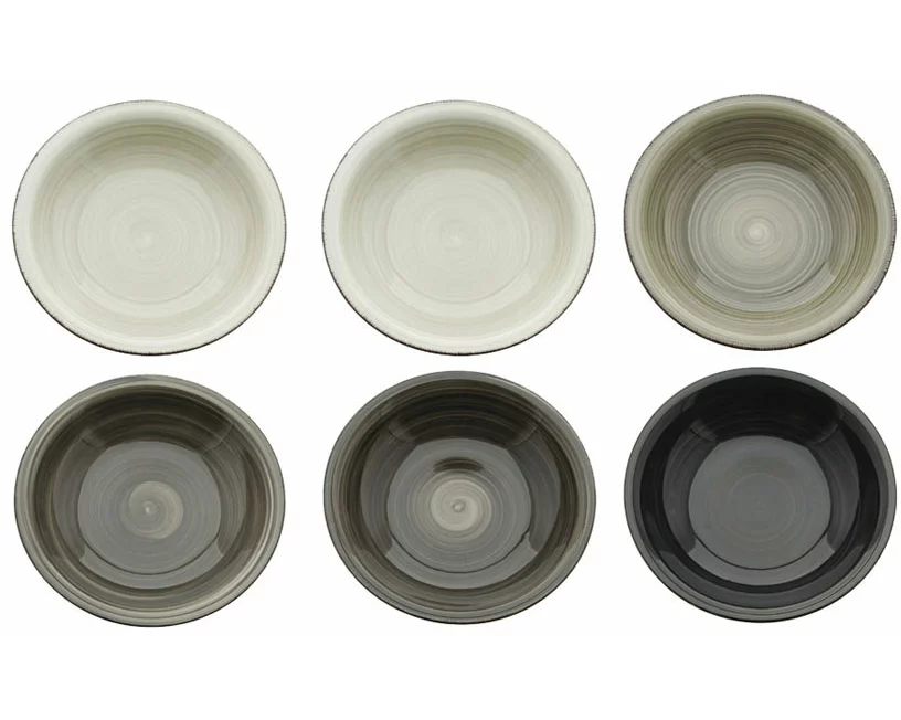 Tavola Teller Ø21cm Industrial 6 Stück assortiert