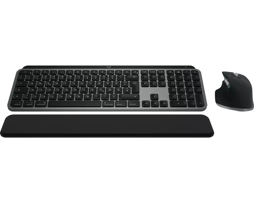 Logitech Tastatur-Maus-Set MX Keys S Combo for Mac QWERTZ (DE)
