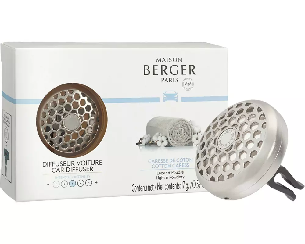 Maison Berger Autodiffusor Honey Comb+ Caresse de Coton