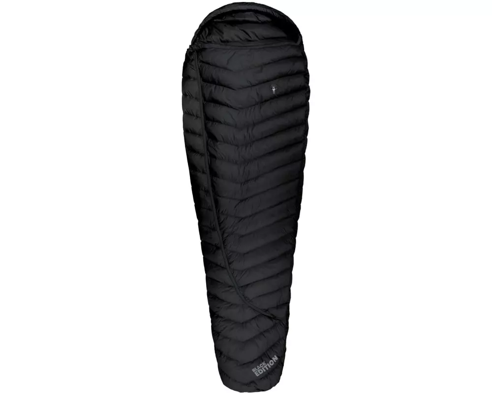 Grüezi Bag Schlafsack DownWool Extreme Light 2.0 8 °C 200 cm, Schwarz