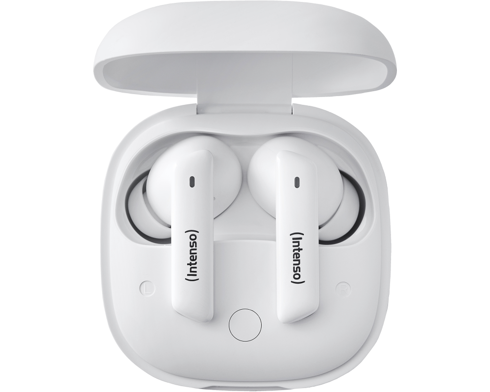 INTENSO Buds Pro Wirel. Earphones 3720502 T502AE, Hybrid ANC, white