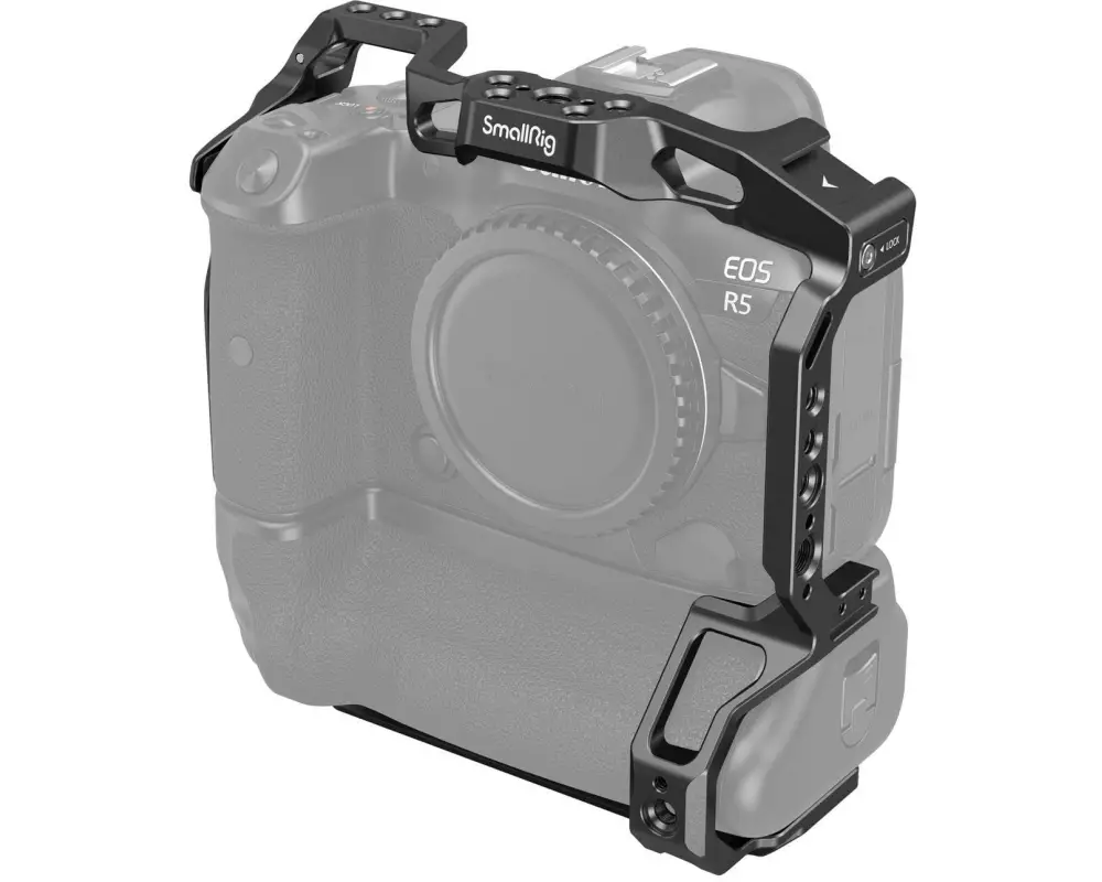 Smallrig Cage für Canon EOS R5/R6/R5C/R6II mit BG-R10 Batteriegriff