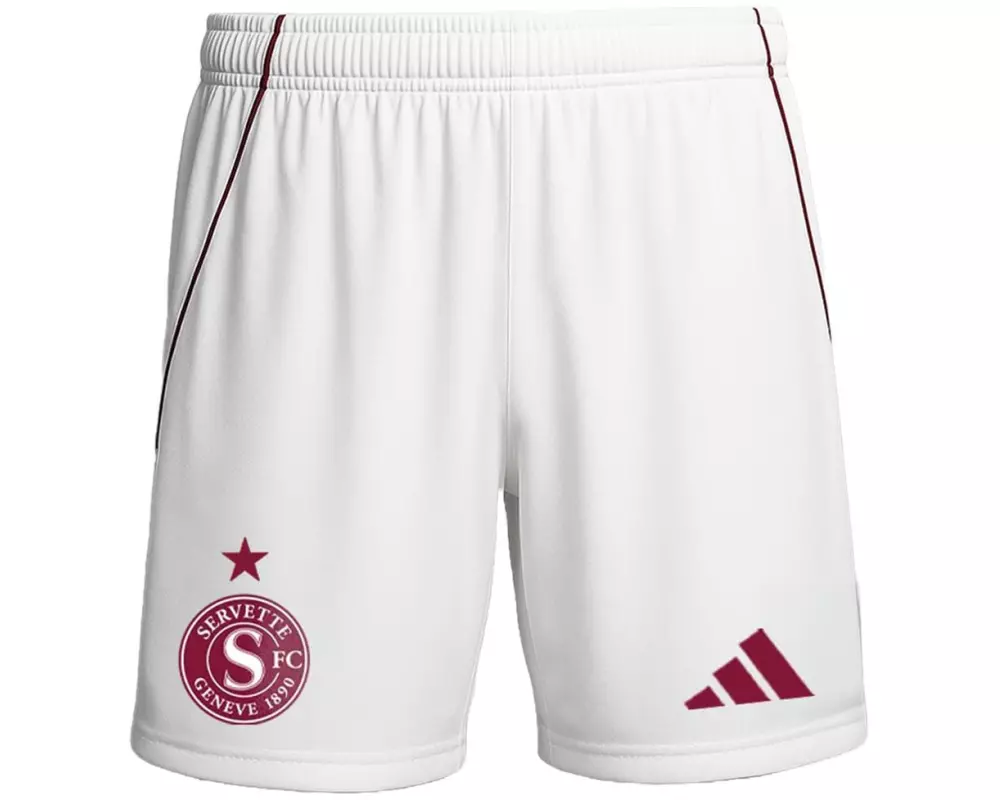 Servette FC Shorts Away 25/26 Weiss, XXL