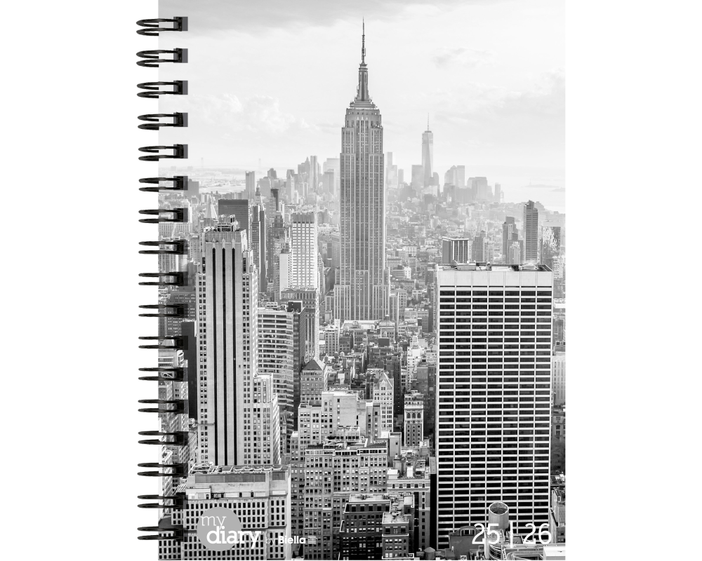 BIELLA Schüleragenda City 25/26 806517850026U 1W/2S 12x16.5cm