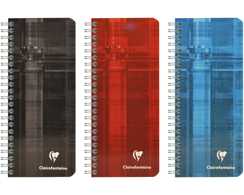 CLAIREFONTAINE Spiralheft ass. 8,5x20mm 8672 5mm 90 Blatt