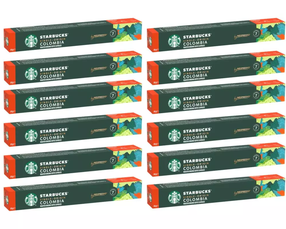 Starbucks Kaffeekapseln Colombia Medium Roast 12 x 10 Stück