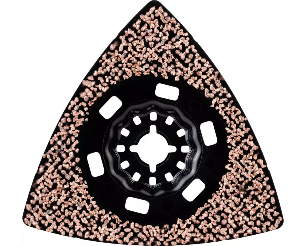 Bosch Professional Schleifplatte Expert Starlock AVZ 90 RT2, 90 mm, Carbide