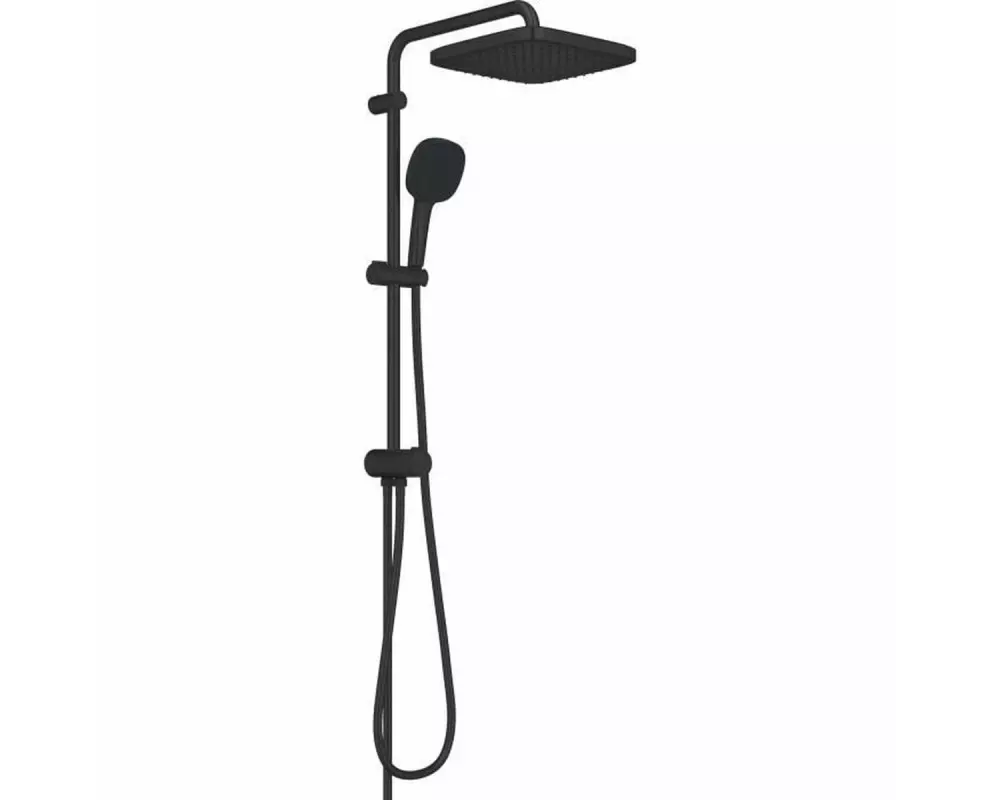 GROHE Vitalio Comfort 250 eckig Mattschwarz