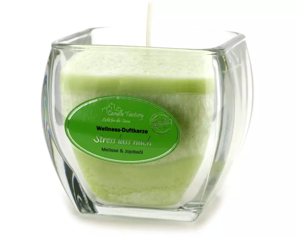 Candle Factory Duftkerze Wellness Stress lass nach