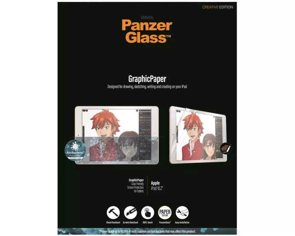 Panzerglass Tablet-Schutzfolie GraphicPaper iPad 10.2" (Gen. 7-9) 10.2 "