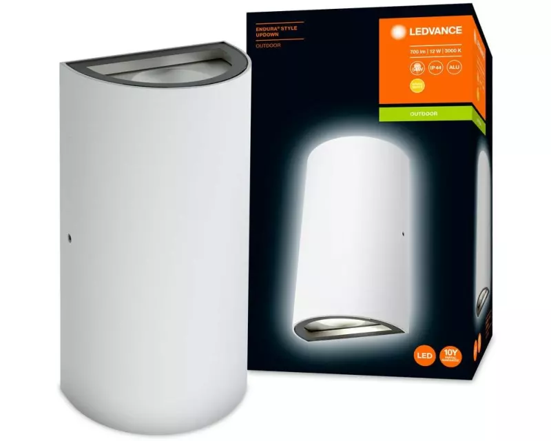 Ledvance Wandleuchte Endura Style Updown, 12W, 3000 K