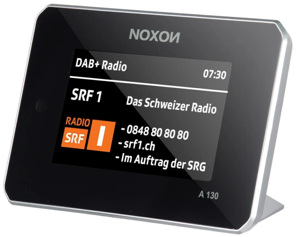 Noxon Radio-Tuner A 130 Schwarz/Silber