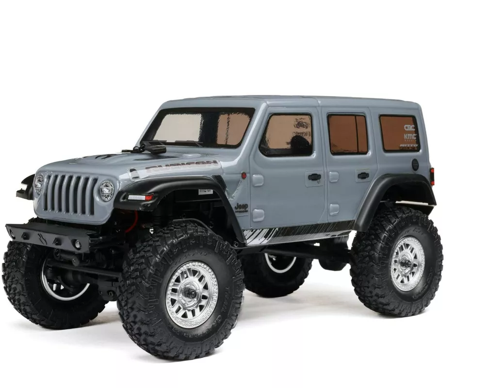 Axial Scale Crawler SCX24 Jeep JLU Wrangler Grau, RTR, 1:24