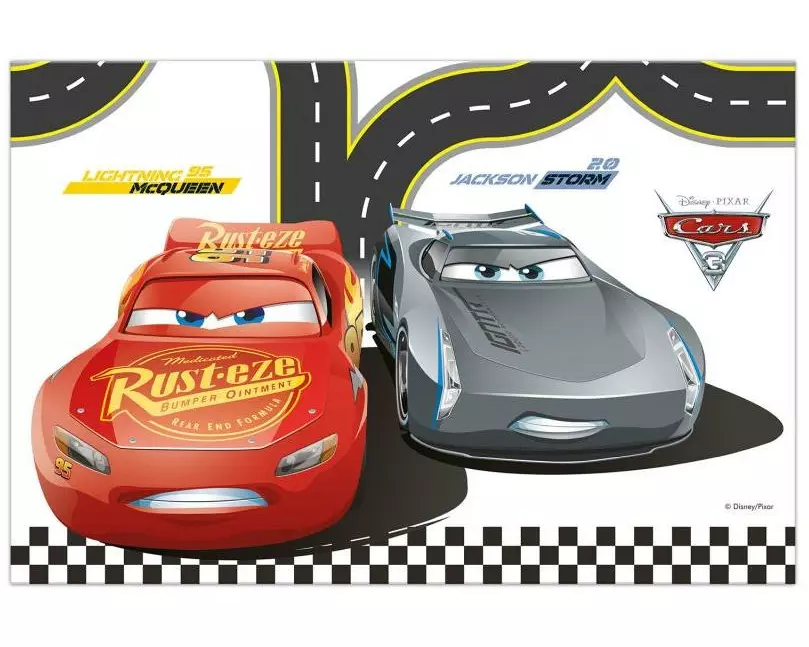Amscan Tischdecke Cars 120 x 180 cm