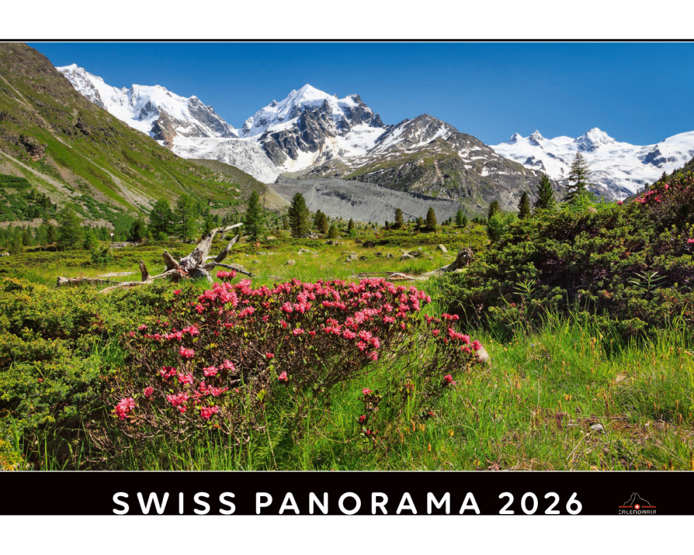 CALENDARIA Bildkalender 2026 9783036205083 Swiss Panorama ML 40x31cm