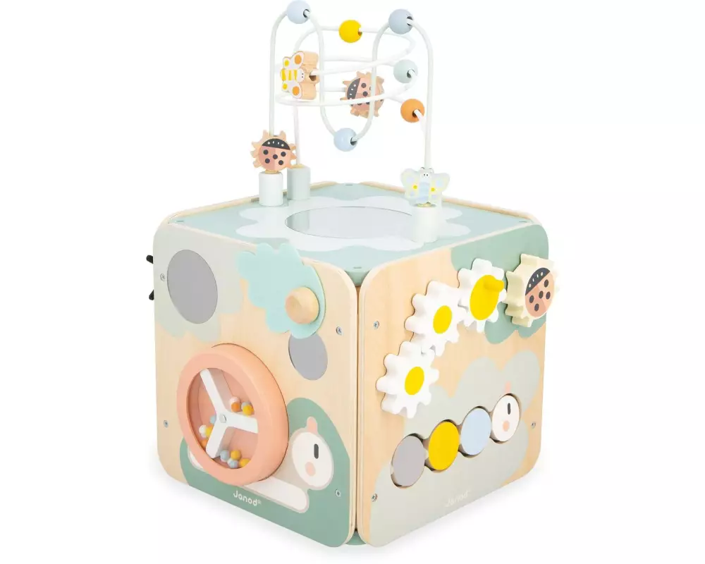 Janod Motorikwürfel Multi Aktivitäten