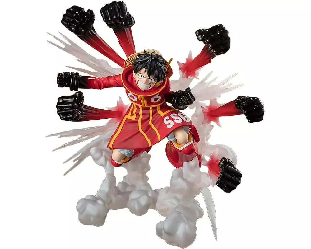Tamashii Nations Figur One Piece Monkey D. Luffy Gum Gum Hawk Gatling