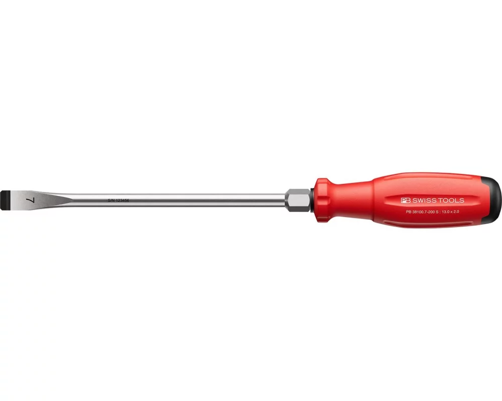 PB Swiss Tools Schlitz-Schraubenzieher SwissGrip Evo PB 38100.7-200 S