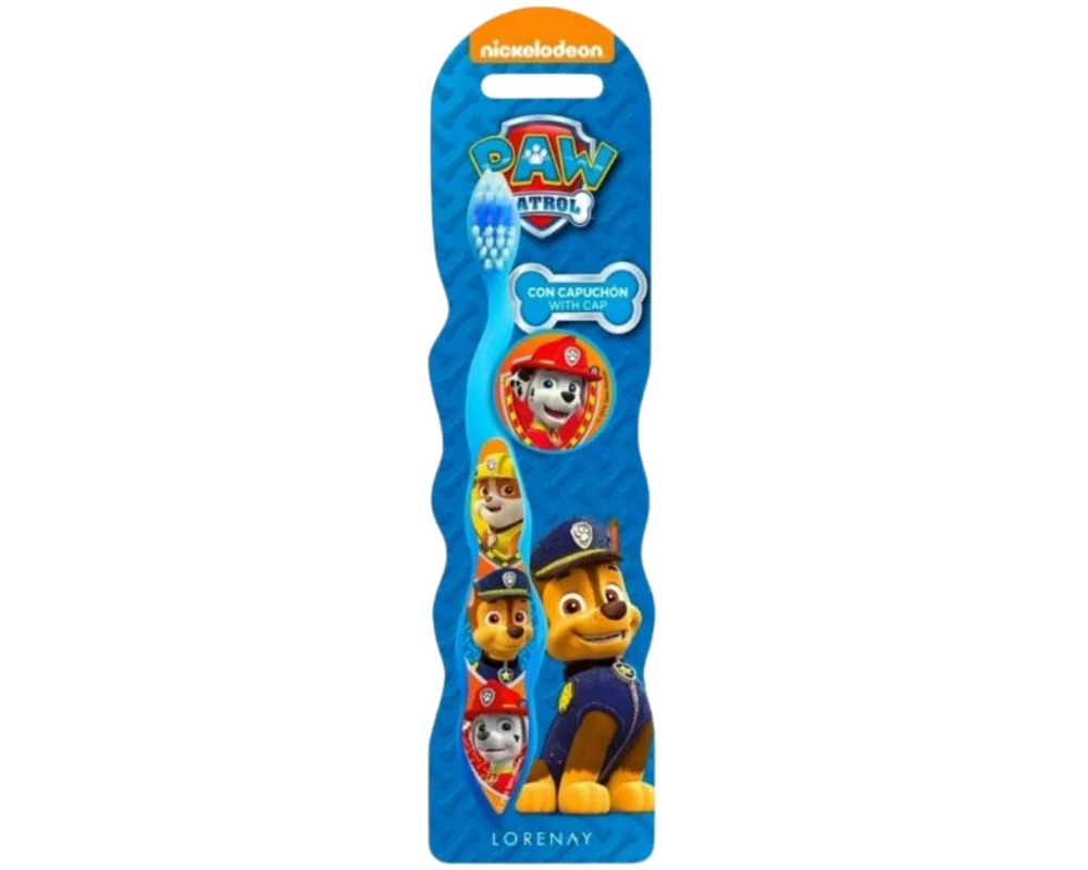 Kids Collection Paw Patrol Handzahnbürste für Kinder weich Blau