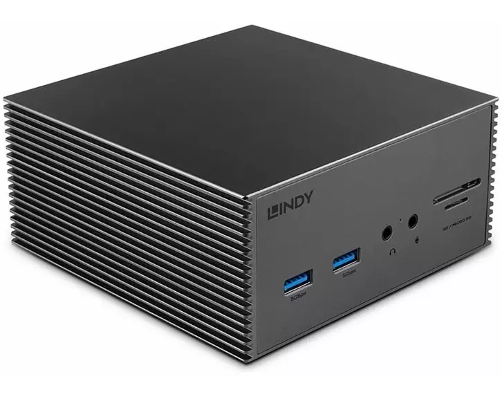 LINDY DST-Pro 101, USB-C, Laptop Docking Station
