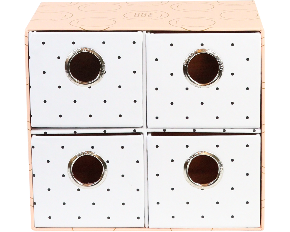 ANCOR Schubladen Box UNIQUE 110562 4 Schübe