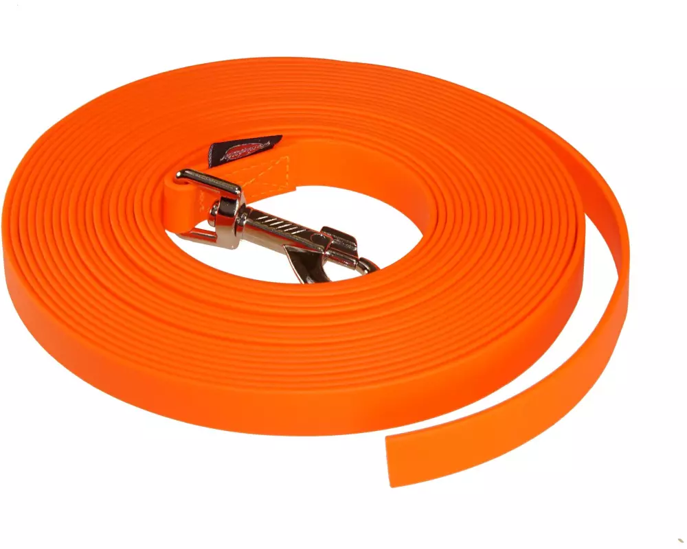 Grossenbacher Schleppleine Biothane, 10 m / 16 mm, Orange