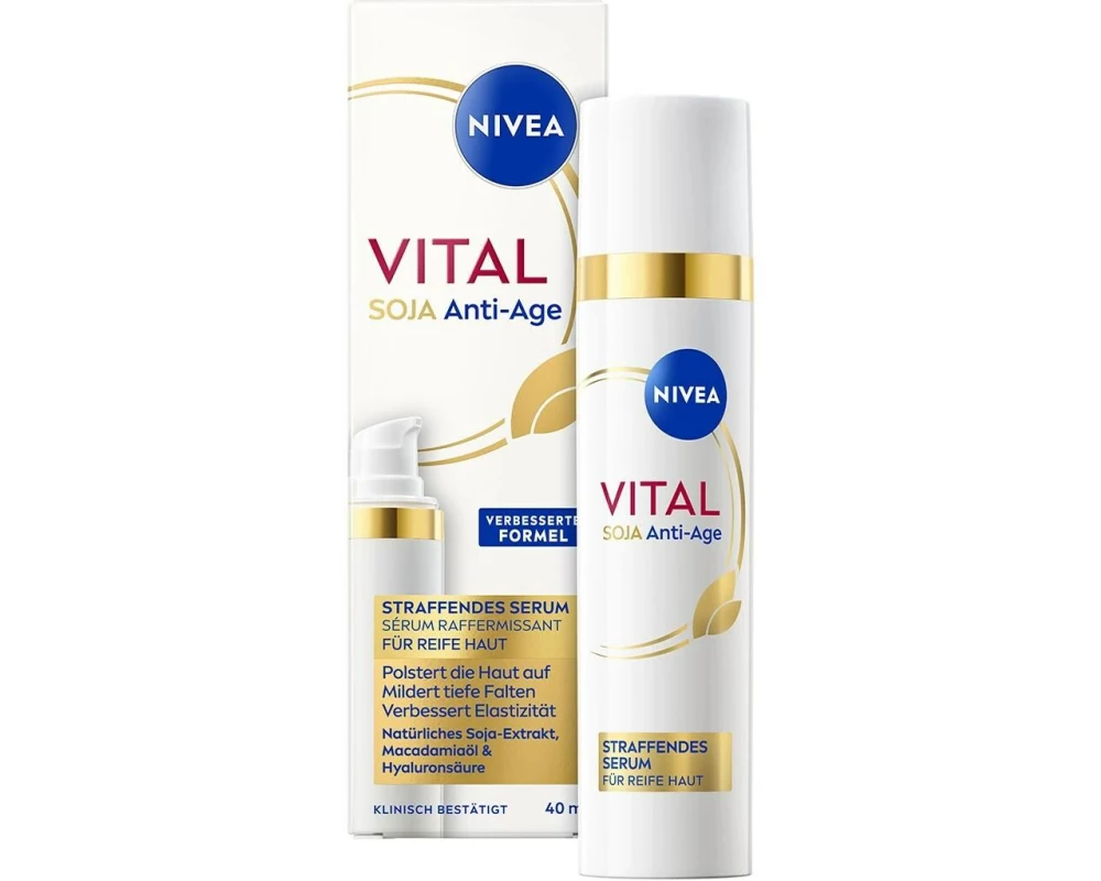 NIVEA Gesichtsserum Vital Soja Anti-Age 40 ml