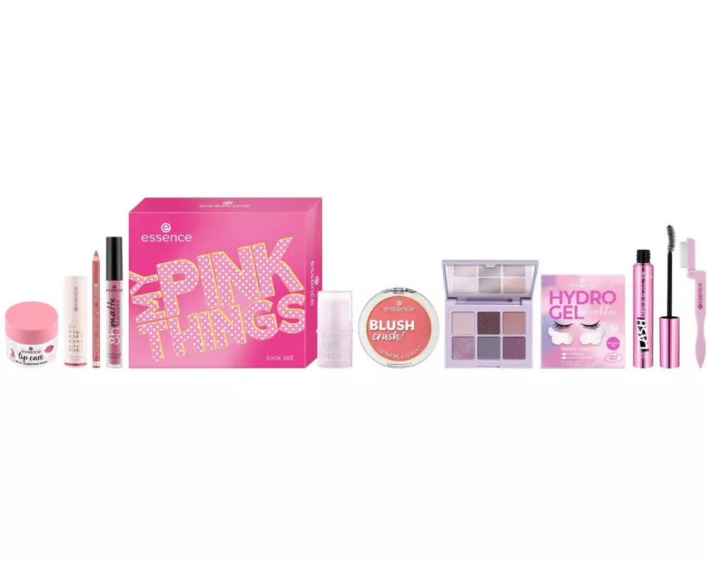 essence MY PINK THINGS look set 10-teilig