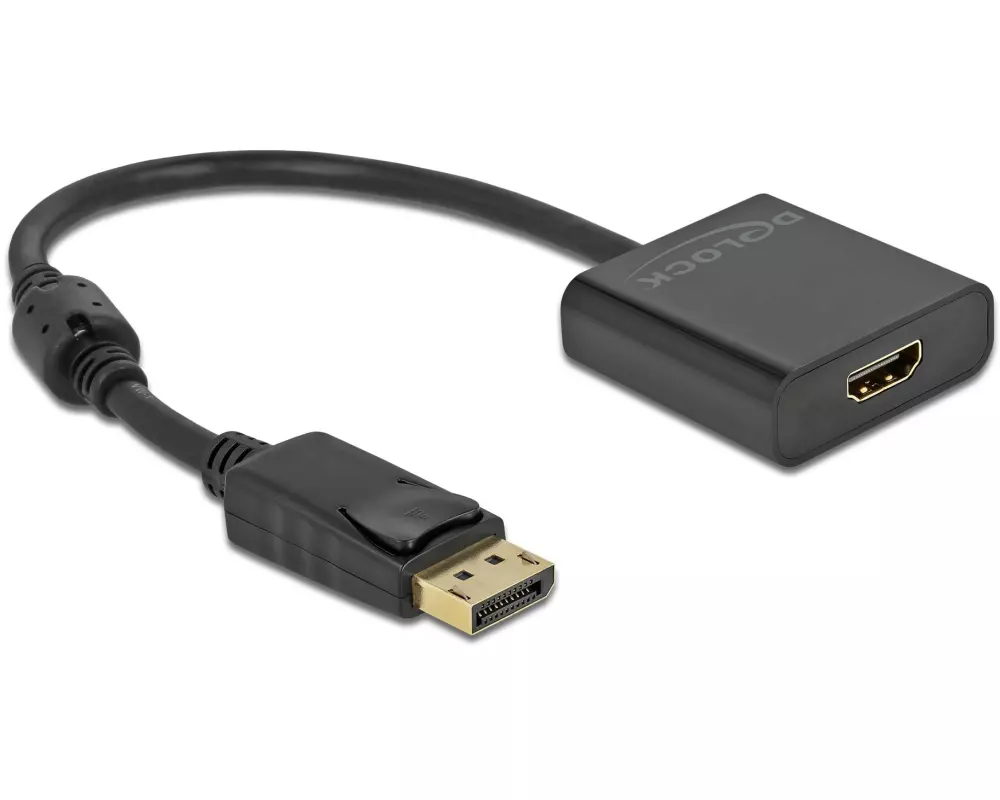 Delock Adapter 4K Aktiv DisplayPort - HDMI