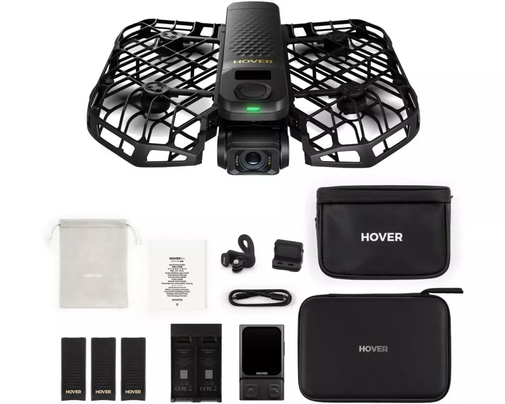 HOVERAir Quadrokopter X1 PROMAX Ultimate Cycling Kit (CE)