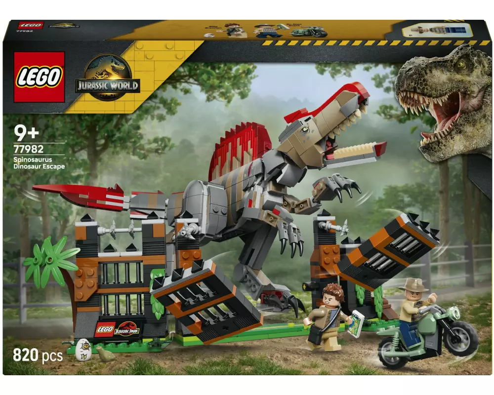 LEGO Jurassic World Flucht des Spinosaurus 77982