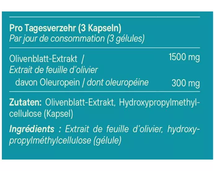 Dr. Niedermaier Olivenblattextrakt Kapseln 120 Stück