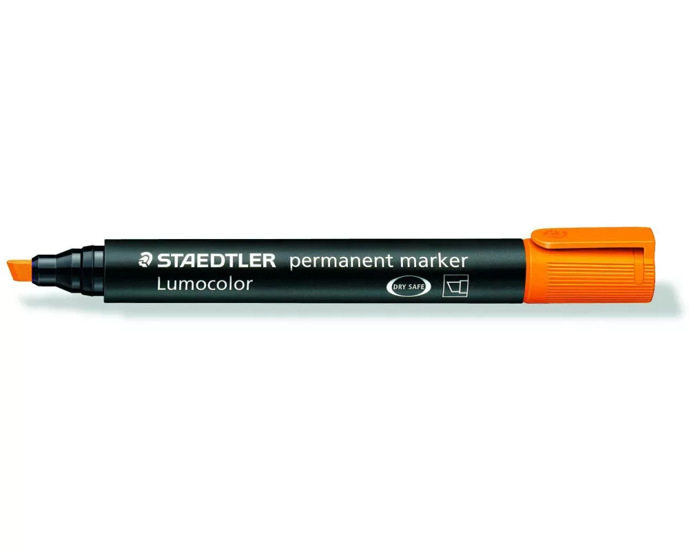 Staedtler Permanent-Marker Lumocolor 350 Orange, permanent