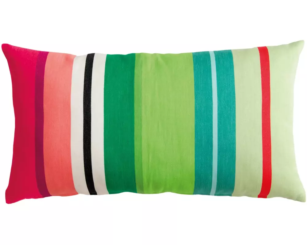 Remember Kissen Stripes Pistachio 30 x 60 cm, mit Füllung