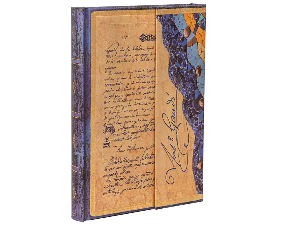 PAPERBLANKS Notizbuch Midi PB9781-5 Manuskript Reus blanko 144 S.