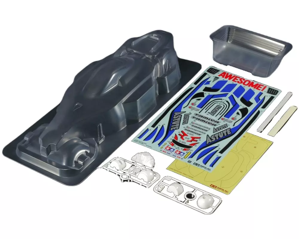 Tamiya Karosserie Astute 2022 TD2 1:10, unlackiert