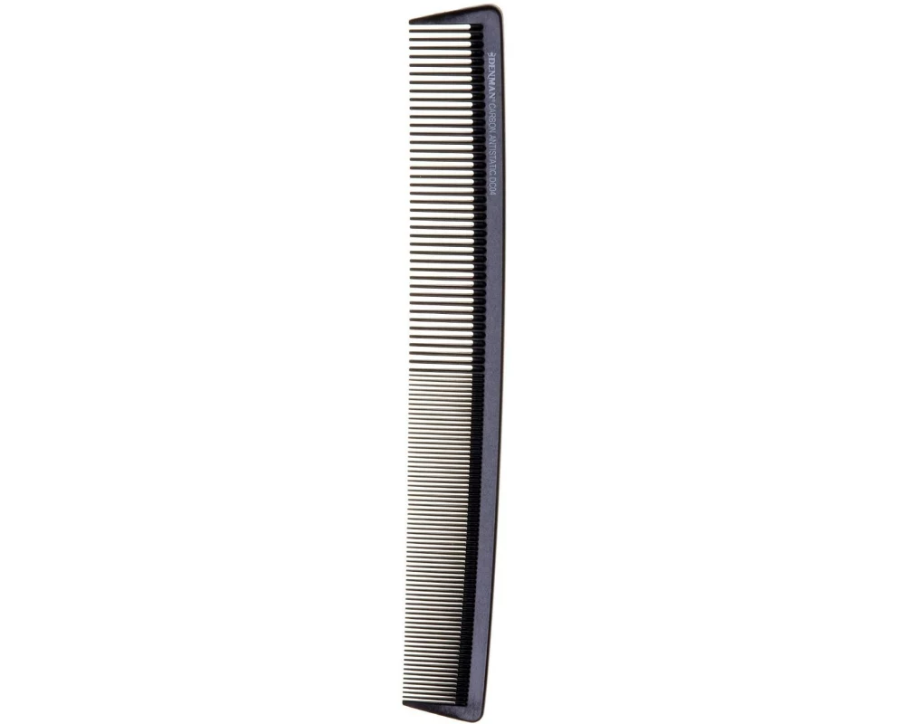 DENMAN Carbon Schneidekamm Large 220 mm