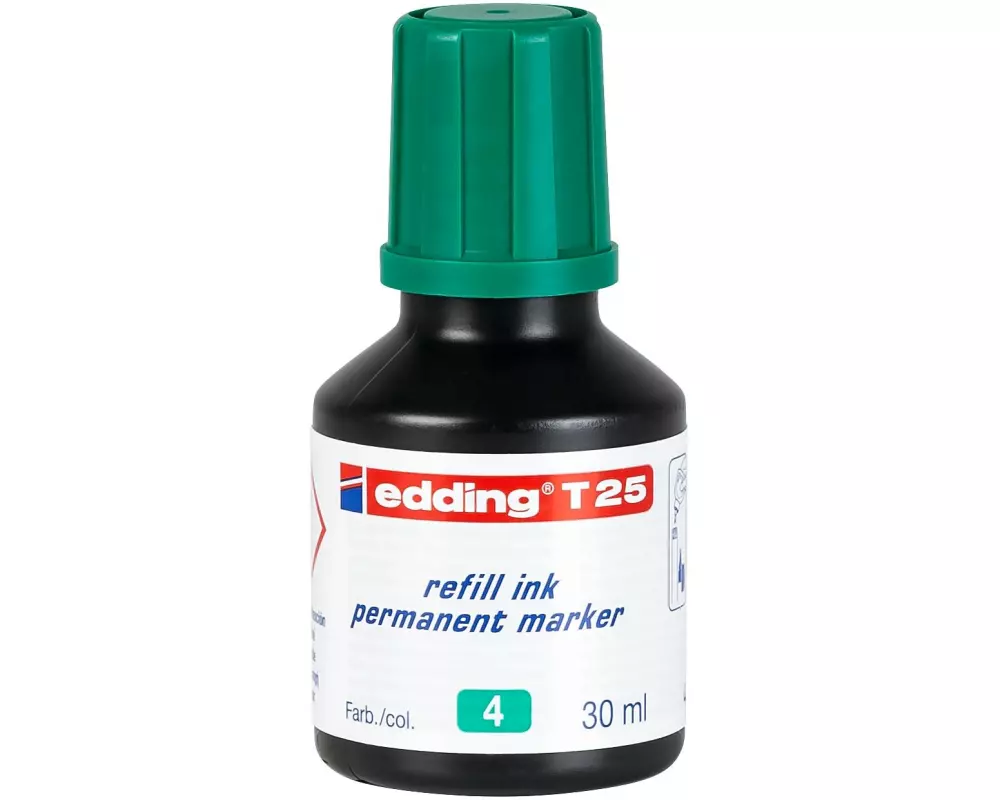 edding Nachfülltinte T-25 Permanent Grün