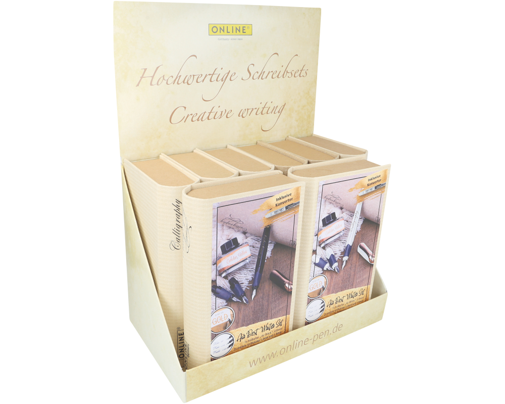 ONLINE Display Best Writer 10063/8 Bamboo box