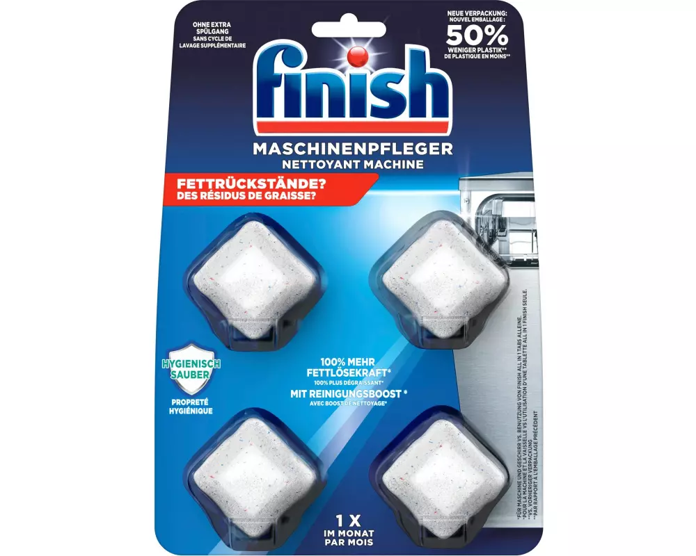 Finish Maschinenpfleger 4 Stück