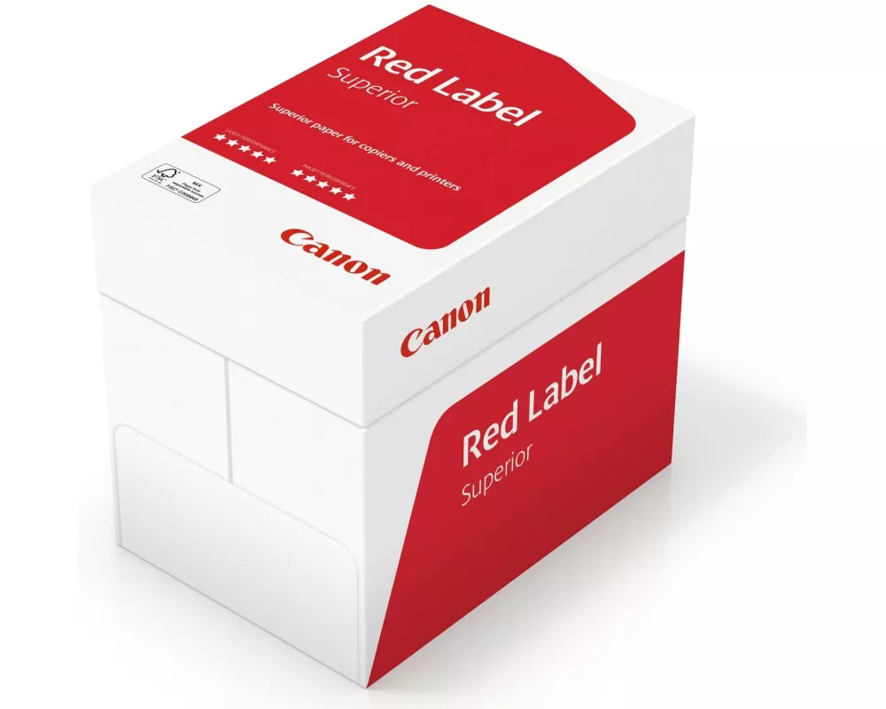 Canon Druckerpapier Red Label Superior A4, 80 g/m², 2500 Blatt