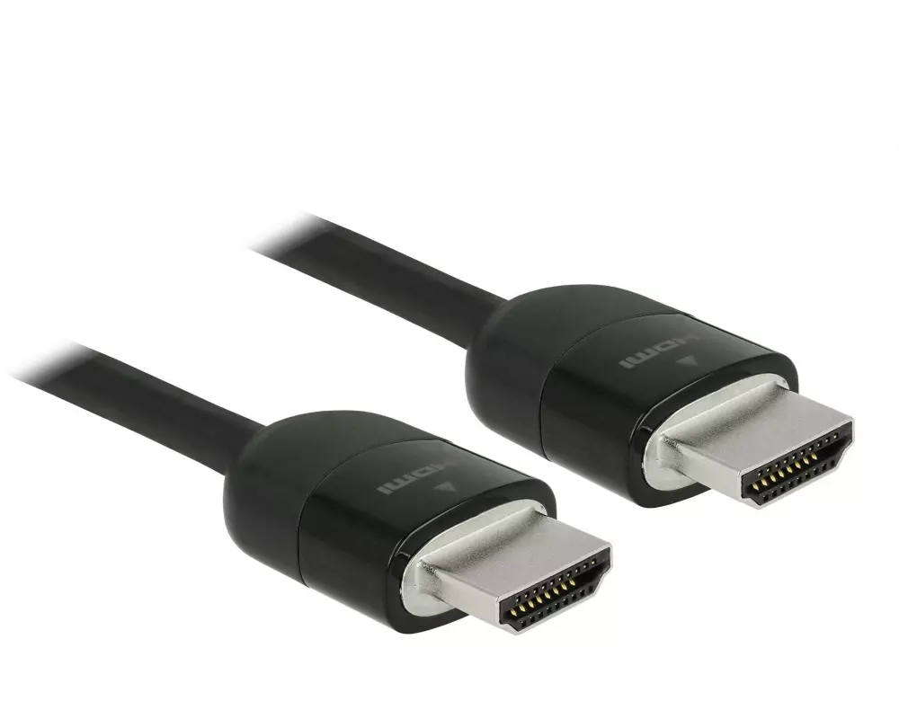 Delock Kabel 4K 60Hz HDMI - HDMI, 3 m, Schwarz